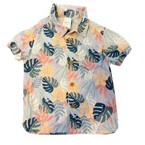 Little Co. by Lauren Conrad Toddler Boy Organic Button Down Top Shirt (B7)